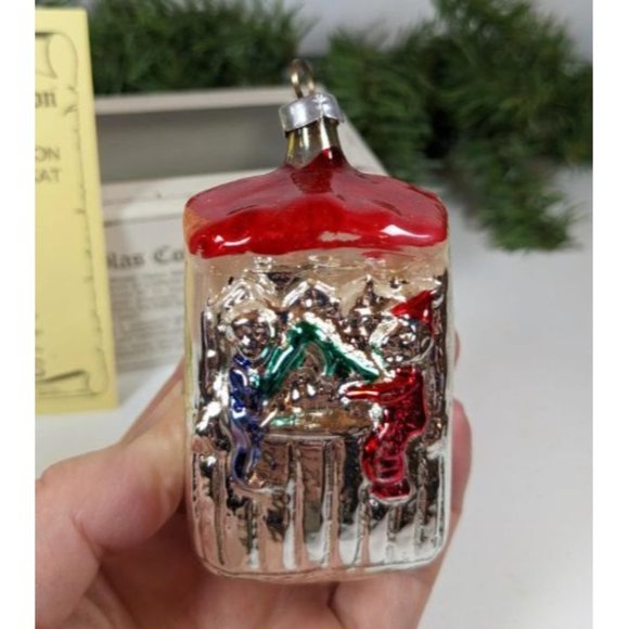 Inge Glas Puppet Theater 1983 Old World Christmas Ornament - Picture 2 of 3